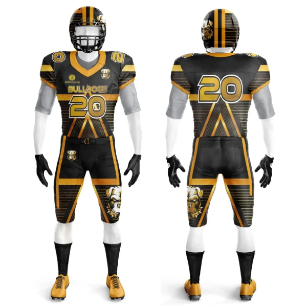Custom Youth American Football Uniform Custom Design Jersey Hoodies Football Uniforms - Image 2